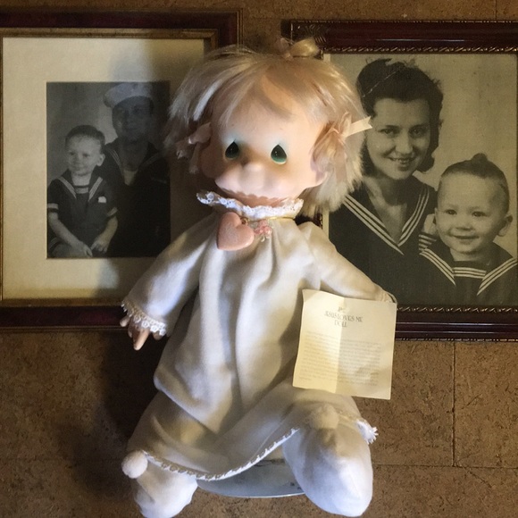 jesus loves me doll